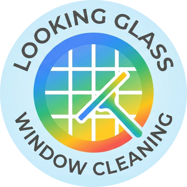 Looking Glass Window Cleaning Logo